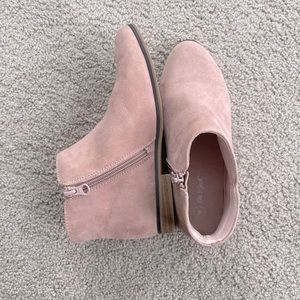 Dusty Pink Boots